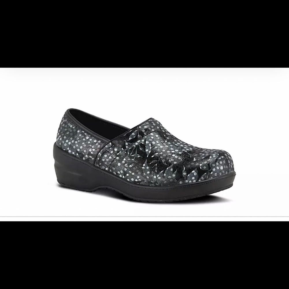 SSP Spring Step Professional Selle Iceburg Clogs Shoes Black Mules Size 7.5